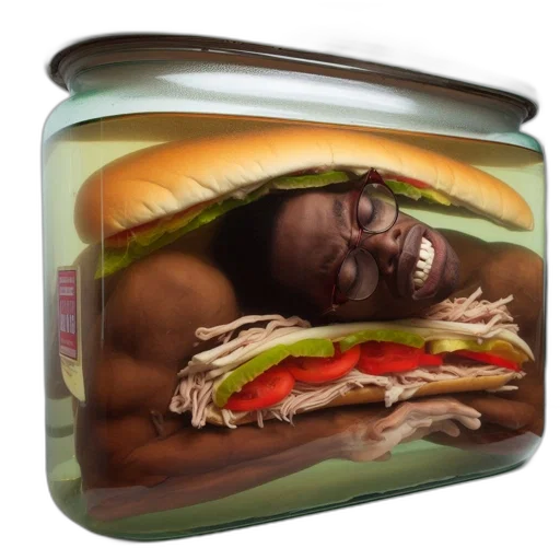 food, creature, face, animal, photorealistic, concept art, 3d render, individual transparent PNG cut-out