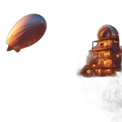 concept art, 3d render, fantasy art, photorealistic, outer space, fog, during, sunrise transparent PNG cut-out