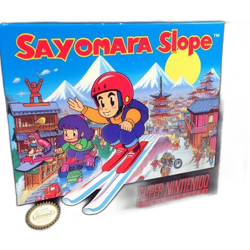 concept art, snow, fire, snes, game, cartridge, titled, sayomara transparent PNG cut-out