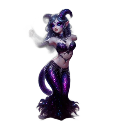 concept art, fantasy art, pixel art, comic book art, fantastical, character, dark, hair transparent PNG cut-out