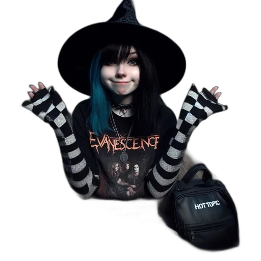 hat, jacket, creature, staff, photorealistic, youthful, figure, wears transparent PNG cut-out