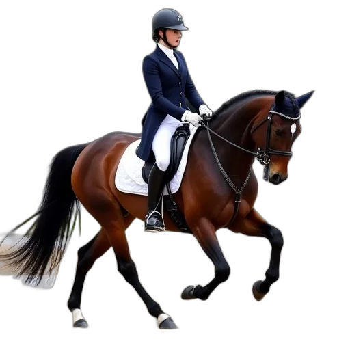 animal, staff, british, dressage transparent PNG cut-out