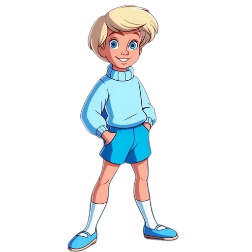 jacket, dress, staff, face, cartoon, concept art, pixel art, 3d render transparent PNG cut-out