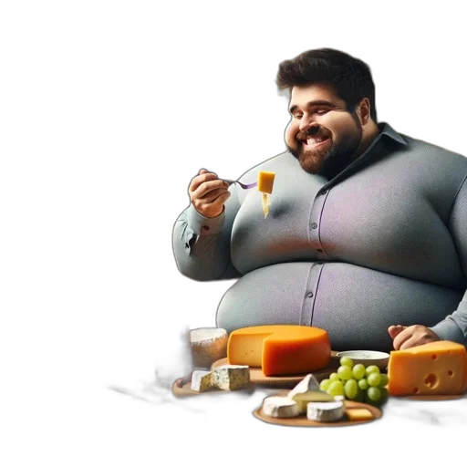 food, creature, animal, jacket, concept art, photorealistic, 3d render, smiling transparent PNG cut-out