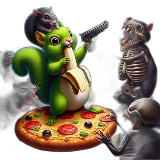 food, concept art, fantasy art, comic book art, pixel art, fire, moonlit, graveyard transparent PNG cut-out
