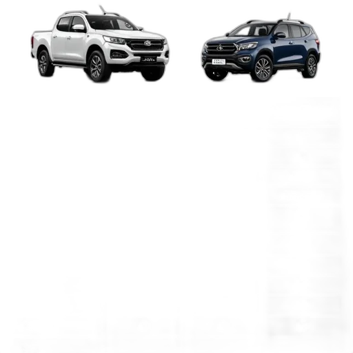 car, 3d render, photorealistic, concept art, table, comparing, 2021, model transparent PNG cut-out