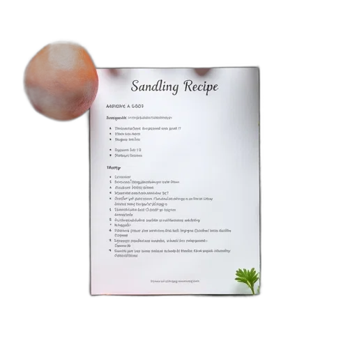staff, food, recipe, sheet, front, pages, filled, cooking transparent PNG cut-out