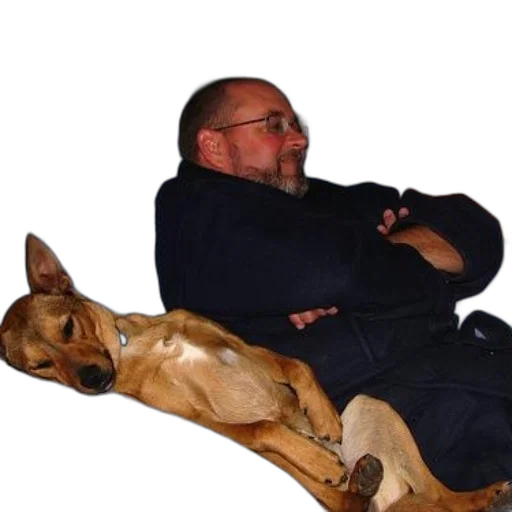 animal, jacket, furniture, staff, photorealistic, man, blue, robe transparent PNG cut-out