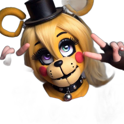 mask, face, animal, staff, 3d render, concept art, cartoon, anime transparent PNG cut-out
