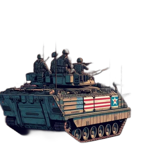 weapon, car, robot, concept art, 3d render, pixel art, comic book art, american transparent PNG cut-out
