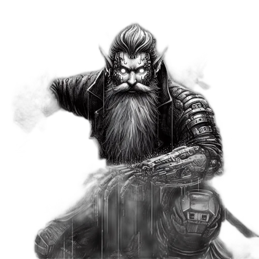 sword, dragon, fantasy art, concept art, comic book art, pencil sketch, imposing, figure transparent PNG cut-out