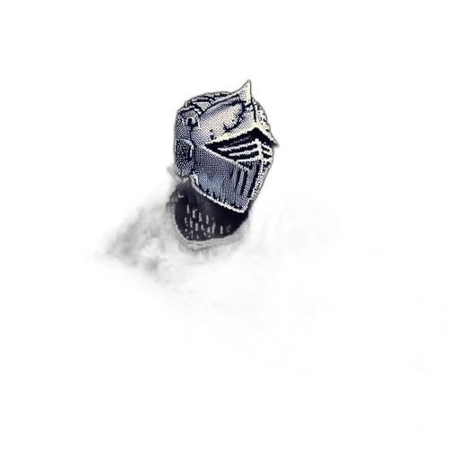 jewelry, crown, 3d render, photorealistic, monochrome, knight, detailed, armor transparent PNG cut-out