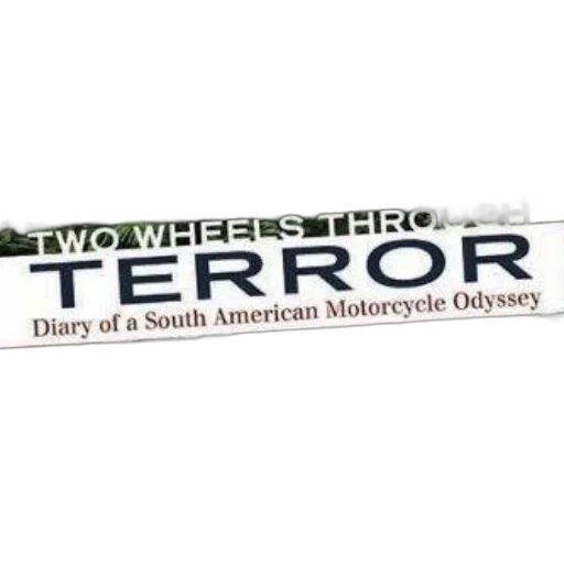 weapon, two, wheels, through, terror, diary, south, american transparent PNG cut-out