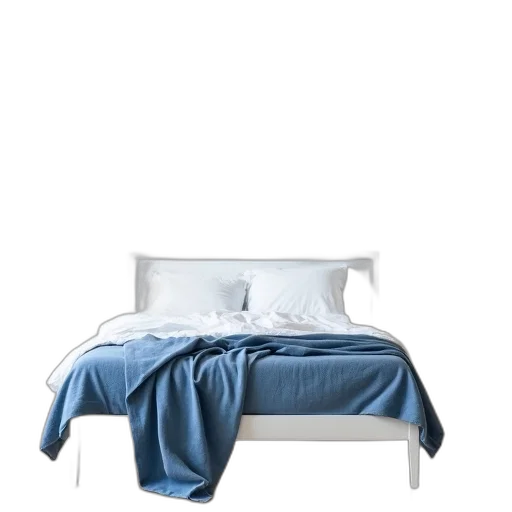 furniture, 3d render, photorealistic, blue, monochrome, pastel, earth tones, neatly transparent PNG cut-out