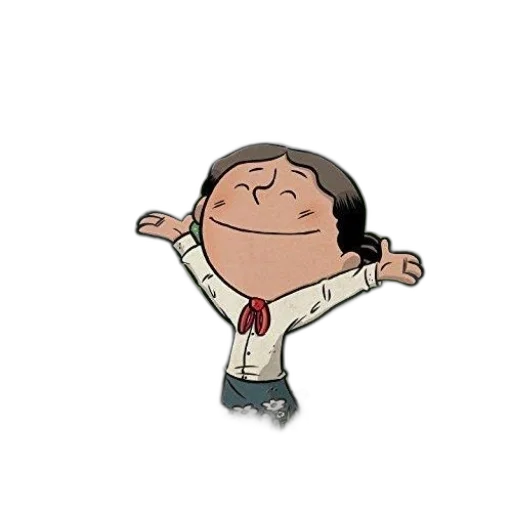 staff, jacket, cartoon, 3d render, concept art, children, book, cover transparent PNG cut-out