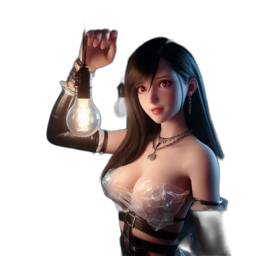staff, dress, jewelry, weapon, fantasy art, concept art, 3d render, cyberpunk transparent PNG cut-out