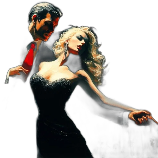 dress, comic book art, concept art, fantasy art, photorealistic, fire, city street, intimate transparent PNG cut-out
