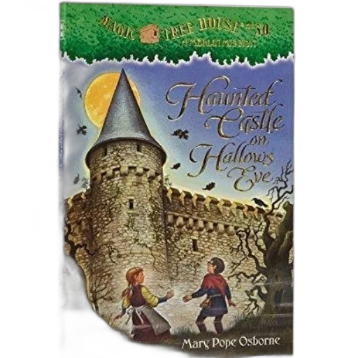 cover, haunted, castle, hallows, eve, magic, tree, house transparent PNG cut-out