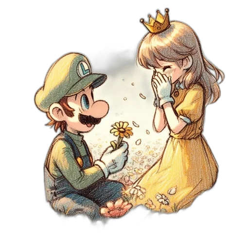 crown, dress, watercolor, concept art, pixel art, fantasy art, golden, green transparent PNG cut-out