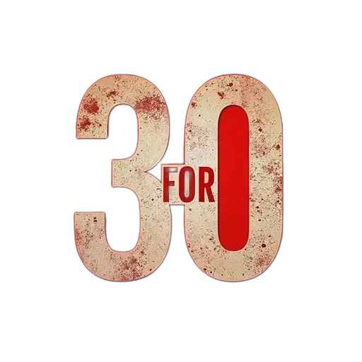 3d render, photorealistic, second, image, close-up, red, background, text transparent PNG cut-out