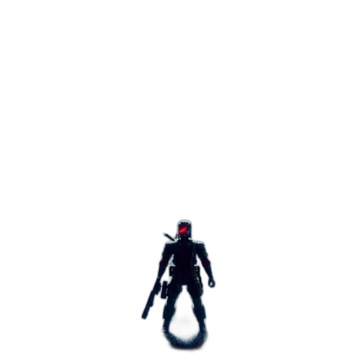 robot, creature, weapon, animal, concept art, pixel art, comic book art, 3d render transparent PNG cut-out
