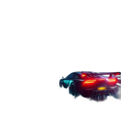 car, weapon, robot, jacket, concept art, 3d render, cyberpunk, pixel art transparent PNG cut-out