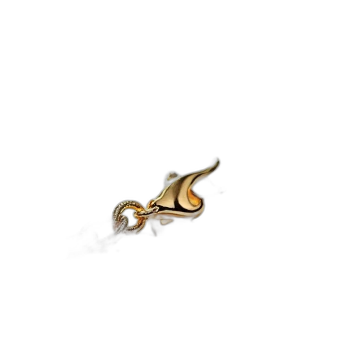 jewelry, dragon, staff, crown, 3d render, golden, close-up, image transparent PNG cut-out