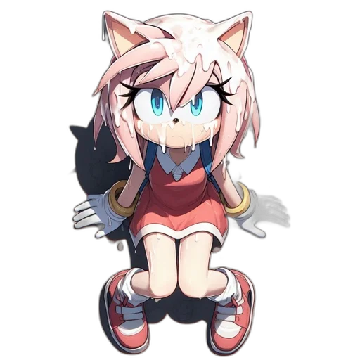 creature, animal, staff, robot, anime, pixel art, concept art, cartoon transparent PNG cut-out