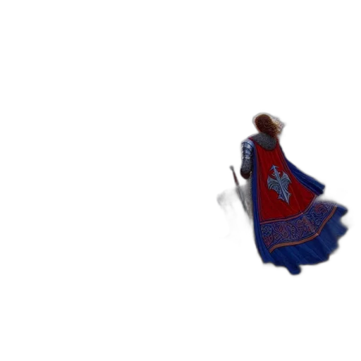 dress, staff, sword, umbrella, pixel art, 3d render, concept art, fantasy art transparent PNG cut-out