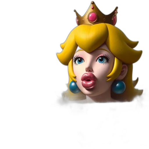 crown, face, mask, creature, 3d render, concept art, pixel art, photorealistic transparent PNG cut-out