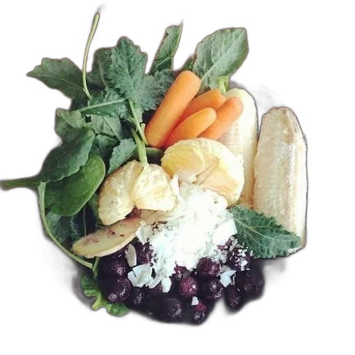 food, crown, jewelry, bowl, fruit, vegetables, including, bananas transparent PNG cut-out