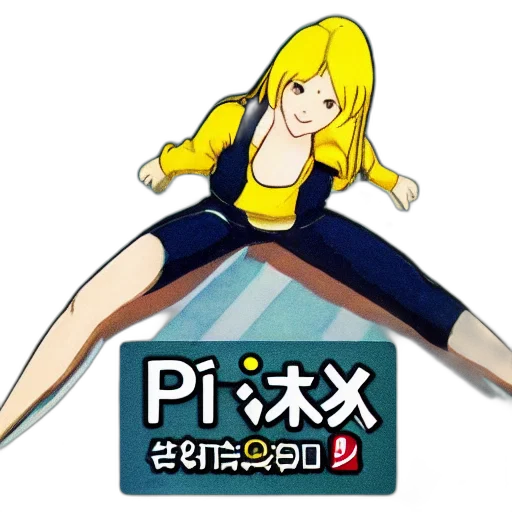 anime, concept art, cartoon, pixel art transparent PNG cut-out