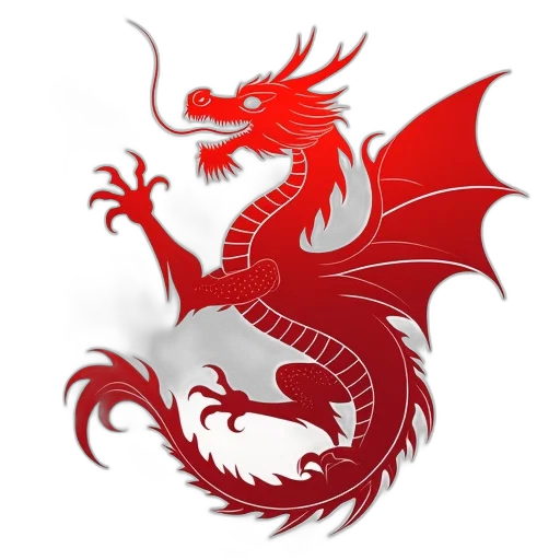 dragon, staff, fantasy art, concept art transparent PNG cut-out