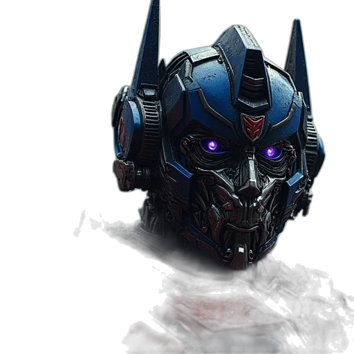 mask, robot, face, concept art transparent PNG cut-out