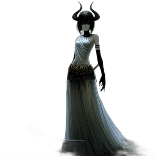 dress, staff, jewelry, mask, concept art, fantasy art, 3d render, pixel art transparent PNG cut-out