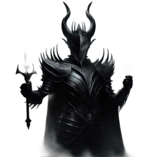 mask, dragon, creature, staff, concept art, fantasy art, comic book art, 3d render transparent PNG cut-out
