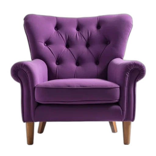furniture, crown, 3d render, photorealistic, pastel, colorful, dark, purple transparent PNG cut-out