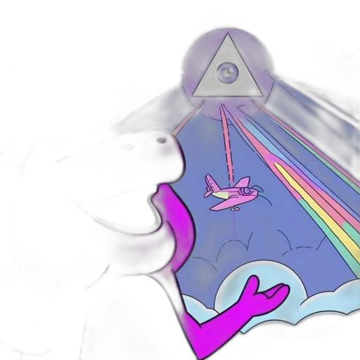 umbrella, sword, jewelry, weapon, vaporwave, concept art, 3d render, anime transparent PNG cut-out