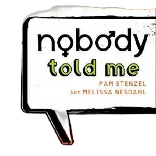 cover, nobody, told, pam, stenzel, melissa, nesdahl, features transparent PNG cut-out