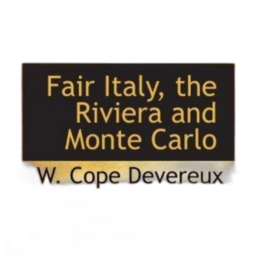 cover, fair, italy, riviera, monte, carlo, cope, devereux transparent PNG cut-out