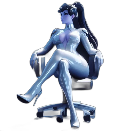 robot, furniture, jewelry, dress, concept art, 3d render, fantasy art, vaporwave transparent PNG cut-out
