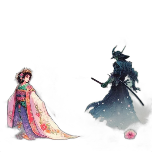 concept art, fantasy art, pixel art, anime, snow, fog, outer space, monochrome transparent PNG cut-out