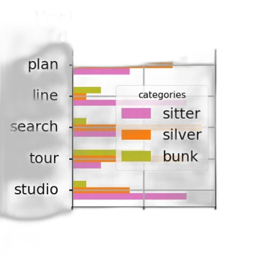3d render, concept art, monochrome, colorful, dark, earth tones, bar, graph transparent PNG cut-out