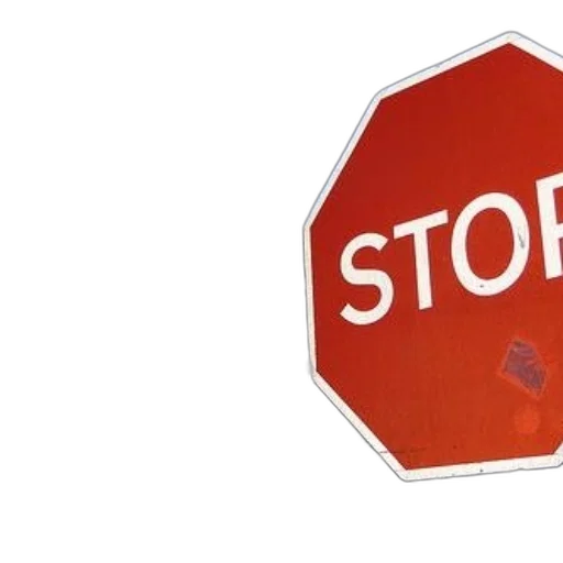red, stop, sign, rock, gibraltar, background, under, clear transparent PNG cut-out