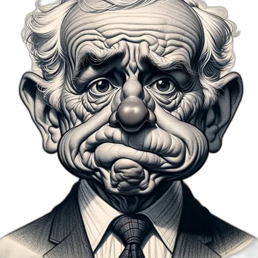 face, mask, staff, cartoon, photorealistic, pencil sketch, concept art, elderly transparent PNG cut-out