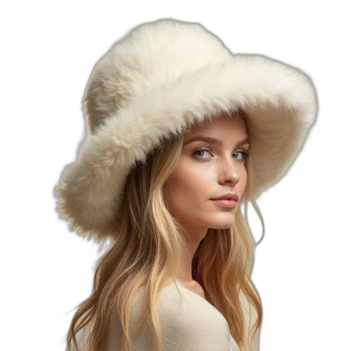 hat, jacket, hair, crown, photorealistic, furry, bucketer, cream transparent PNG cut-out