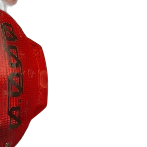 hat, mask, bottle, weapon, 3d render, red, close-up, back transparent PNG cut-out