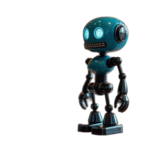 robot, creature, 3d render, concept art transparent PNG cut-out