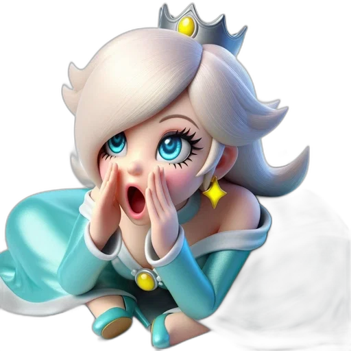 face, staff, concept art, fantasy art, 3d render, pixel art, 3d-animated, princess transparent PNG cut-out