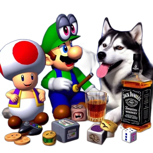 animal, food, pixel art, concept art, 3d render, monochrome, three, iconic transparent PNG cut-out